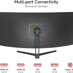مانیتور گیمینگ 34 اینچی Hussoa