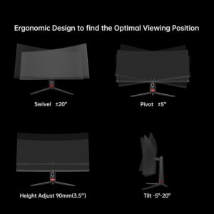 مانیتور گیمینگ 34 اینچی KTC