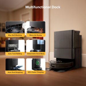 جارو رباتیک و تی Roborock مدل Qrevo 5AE ارتقا یافته ( S7 Max Ultra )