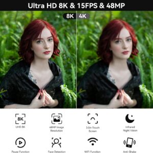 دوربین فیلمبرداری MURAUX با قابلیت 8K 48MP