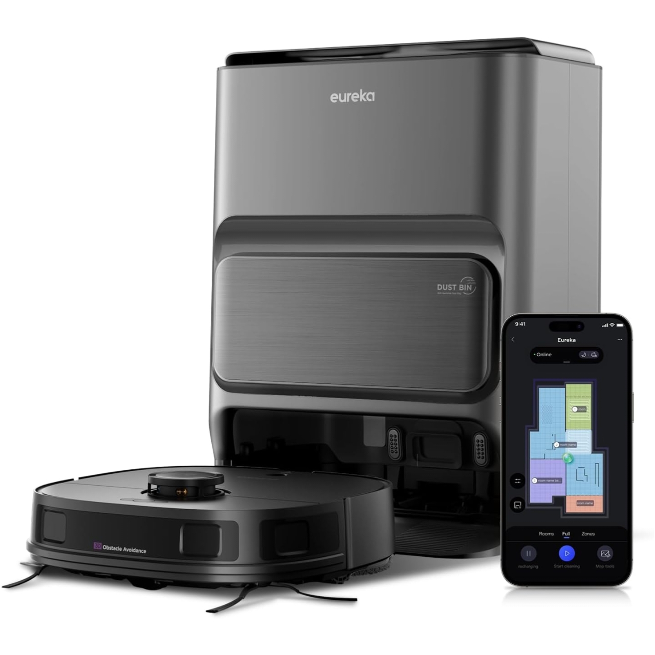 جاروبرقی رباتیک و تی EUREKA مدل J12