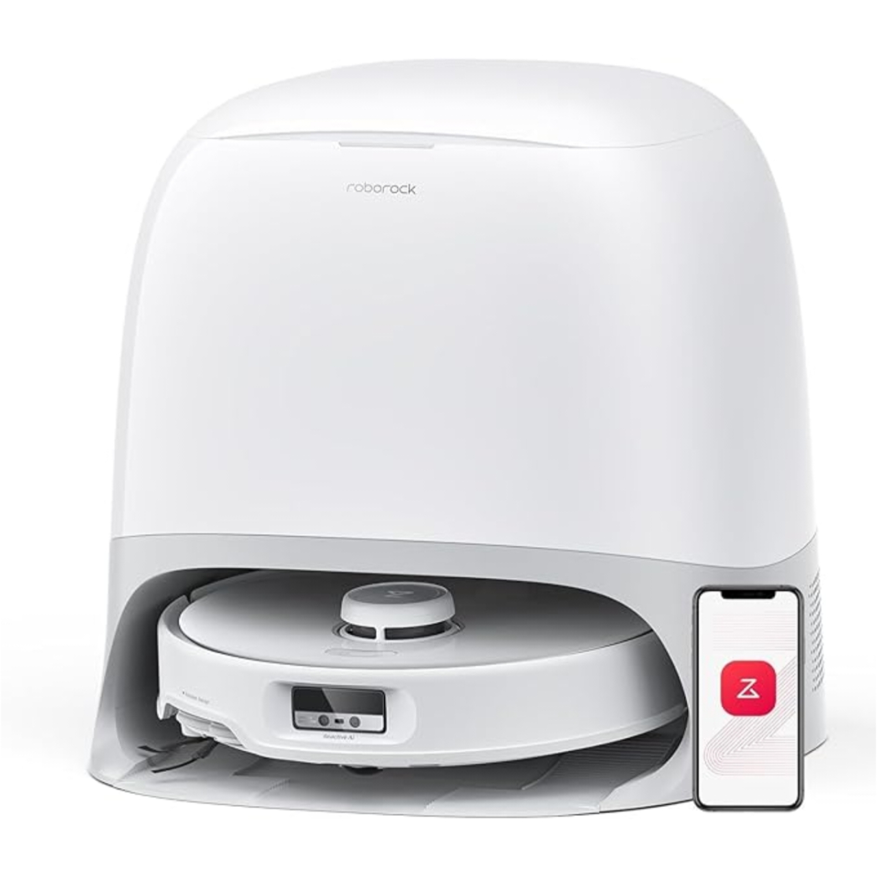 جاروبرقی و تی رباتیک Roborock مدل Qrevo Curv