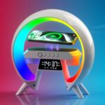 چراغ اتمسفر KASTWAVE با شارژر وایرلس 15 واتی و اسپیکر بلوتوث