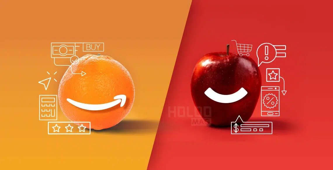 تفاوت دیجی کالا با آمازون