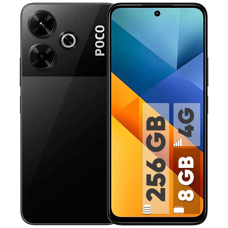 گوشی موبایل شیائومی مدل Poco M6 4G رم 8 گیگ