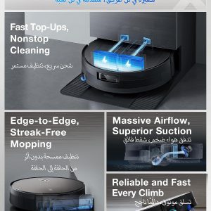 جاروبرقی و تی رباتیک ECOVACS DEEBOT X11 PRO؛ مجهز به سیستم شستشوی خودکار و آنی OZMO Roller 2.0 و شستشو با آب داغ